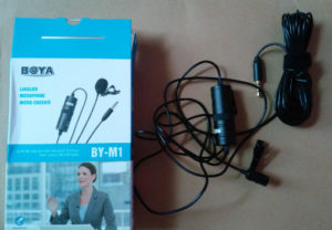 Clip on microphone