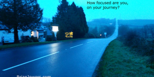 How focused are you on your journey